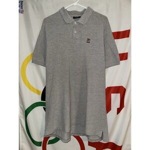 Vintage Ralph Lauren Polo Jeans Company Shirt XL Gray Cotton Y2K